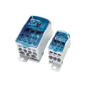 Распределительный блок на DIN-рейку РБ-80 1П 80А 