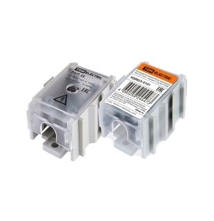 Распределительный блок проходной РБП 35 (1х35 - 4х6 мм2) 125/50 А TDM