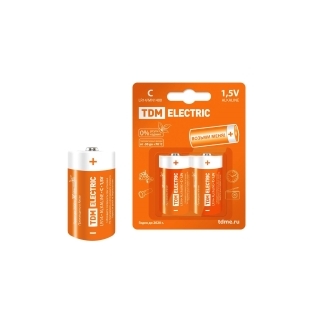 Элемент питания LR14 C Alkaline 1,5V BP-2 TDM