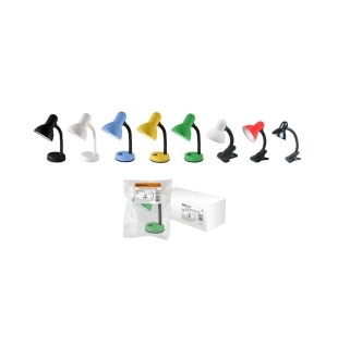 Светильник настольный на основании 60Вт, E27 синий (мягкая упак.) TDM