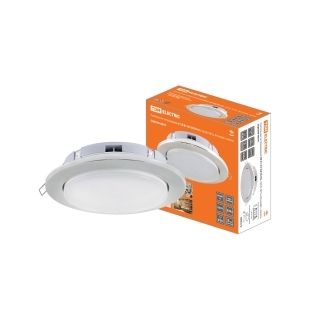 Светильник встраиваемый СВ 01-07 GX70-H5, 220 В, 50 Гц, без рефл., никель, TDM