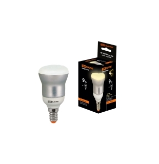 Лампа энергосберегающая КЛЛ- RM50 FR-9 Вт-2700 К–Е14 TDM