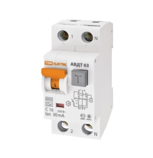 АВДТ 63 B25 10мА - Автоматический Выключатель Дифф