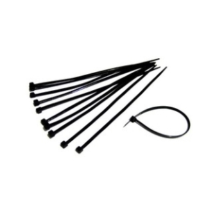 Хомут 3,6х100мм нейлон (черный) (25 штук) TDM