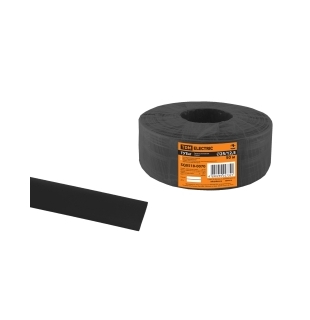 Термоусаживаемая трубка ТУТнг 60/30 черная (50 м/р