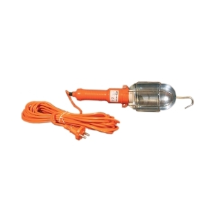 Светильник переносной УП-2Р круглая вилка 2Р/15мет