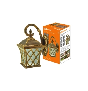 Светильник садово-парковый "Прованс" 100 Вт, вниз, шагрень/бронза Е27, TDM