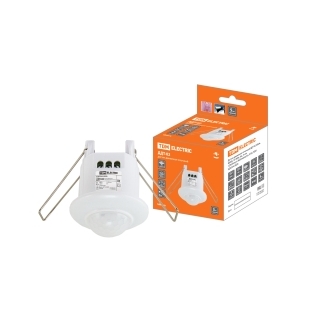 ДДТ-02 40мм, 800Вт, 10-900с, 6м, 3+лк, 120(сбоку)+360(сверху)гр, IP20, TDM