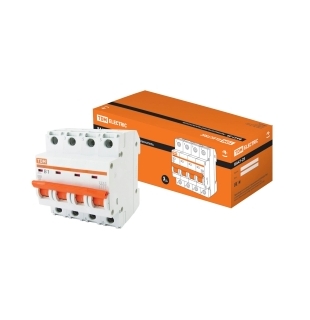 Авт. выкл.ВА47-29 4Р  4А 4,5кА х-ка В TDM