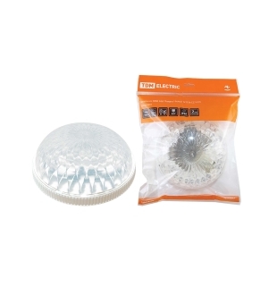 Светильник НПО 100 "Радуга" белый 1х15 Вт Е27 КЛЛ TDM