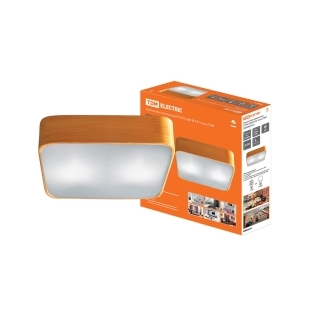 Светильник потолочный СП 04 2х60Вт E27 сосна TDM