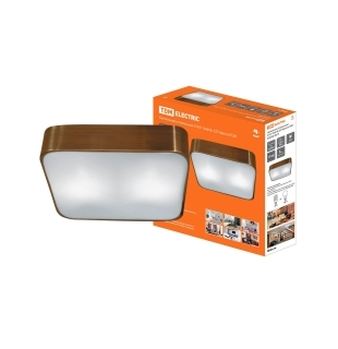 Светильник потолочный СП 07 2х60Вт E27 бронза TDM