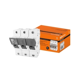 Держатель плавких вставок ДПВ 14х51 3П TDM