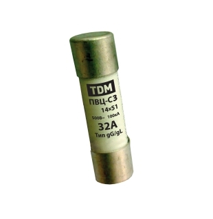 Плавкая вставка ПВЦ-С2 14х51 50А TDM