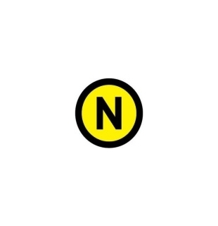 Символ "N" d=20мм TDM
