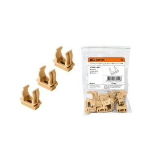 Крепеж-клипса для трубы 20 мм "ЭКО" (сосна) TDM