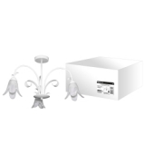 Люстра НCБ-12-04-3х40 «Адель» белый 3х40Вт E14 TDM