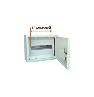 ЩРН-12+ с полунадрезным окном на задней стенке  (220х300х125) Народный