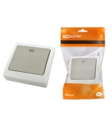 Выключатель 1-кл.СП с инд. IP54 10А "Вуокса" TDM