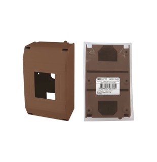 Бокс КМПн 1/4 для наружной установки IP20 "ЭКО" (бук) инд. штрихкод TDM