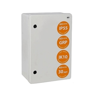 Щит антивандальный, ЩПМП-2-0, матер. GRP, IP55, IK10, t от -60 С до +220 С, (600х400х220) TDM