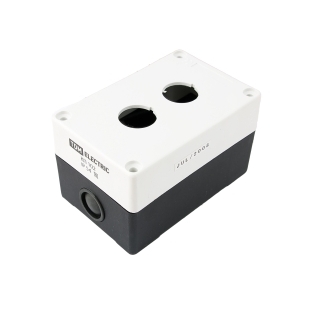 Корпус КП102 для кнопок 2места желтый TDM