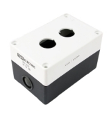 Корпус КП102 для кнопок 2места желтый TDM