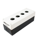 Корпус КП104 для кнопок 4места желтый TDM