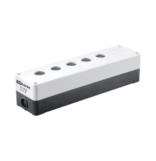 Корпус КП105(6) для кнопок 5(6) мест желтый TDM