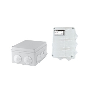Коробка распаячная ОП 150х110х70мм, крышка, IP44, 10 гермовводов TDM
