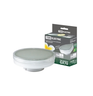 Лампа светодиодная GX70-11 Вт-3000 К TDM