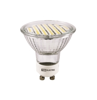 Лампа светодиодная PAR16-3 Вт-220 В -3000 К–GU 10