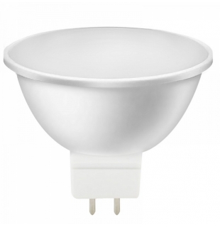 Лампа светодиодная GU5,3 5W 3000К Smartbuy