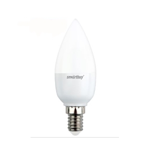Лампа светодиодная С37 5Вт 3000К Е27 Smartbuy