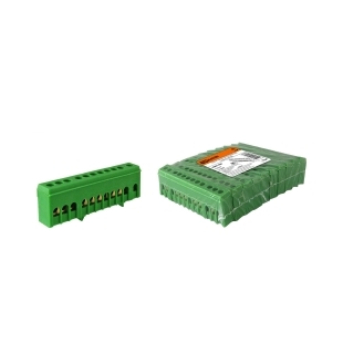 Шина "N" нулевая в изоляторе на DIN-рейку 6x9мм 12 групп TDM