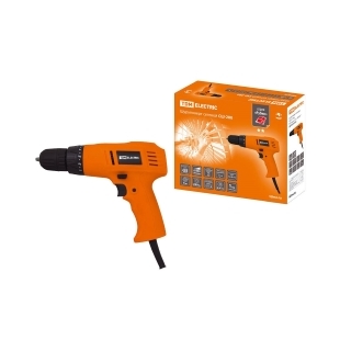 Шуруповерт сетевой СШ-280, 280 Вт, 12.5 Нм, БЗП, шнур 5 м, "Рубин" TDM