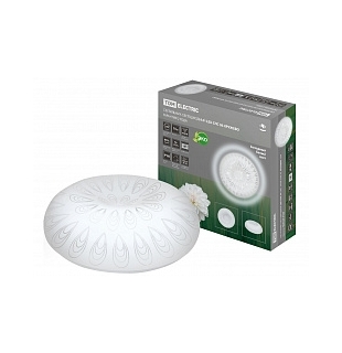Светильник светодиодный LED СПС 06 15Вт 4000К D30см, Кружево TDM