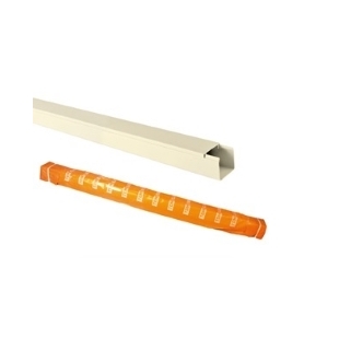 Кабель-канал 20х10 слоновая кость (100м) TDM