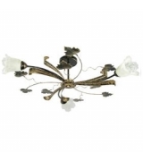 Люстра НСБ-02-01-3х40 «Модена» черный с золотом 3х40Вт E14 TDM