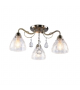 Люстра потолочная Arte Lamp A1658PL-3AB Rugiada E14 3x60W IP20