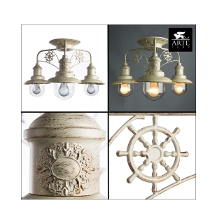 Люстра потолочная Arte Lamp A4524PL-3WG SAILOR Е27 3х60Вт 230В
