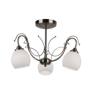 Люстра потолочная ARTE LAMP A6285PL-3AB GIRO 3xE14 40W 220V IP20
