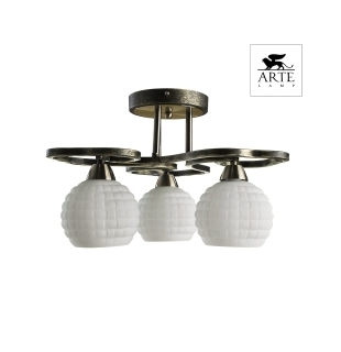 Люстра потолочная Arte Lamp A6379PL-3GA LANA Е14 3х40Вт 230В