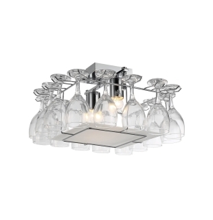 Люстра потолочная Arte Lamp A7043PL-2CC Bancone E27 2x60W IP20