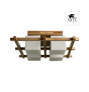 Люстра потолочная ARTE LAMP A8252PL-4BR WOODS 4xE27 60W 220V IP20