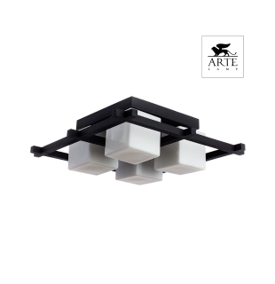 Люстра потолочная ARTE LAMP A8252PL-4CK WOODS 4xE27 60W 220V IP20