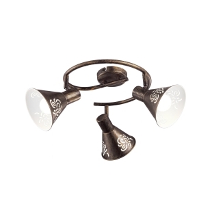 Спот Arte Lamp A5218PL-3BR CONO Е14 3х40Вт 230В