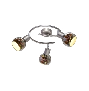 Спот Arte Lamp A6125PL-3SS Illusione E14 3x40W IP20