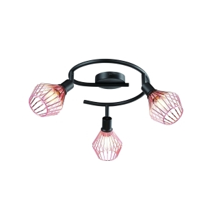 Спот Arte Lamp A9163PL-3BK Grato E14 3x40W IP20