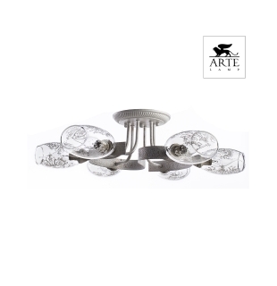 Люстра потолочная ARTE LAMP A1296PL-6WG BETTINA 6xE14 40W 220V IP20